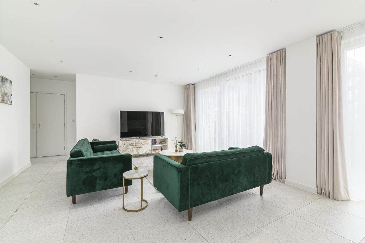 Luxury Spacious Flat With Communal Gardens And Parking London Eksteriør bilde